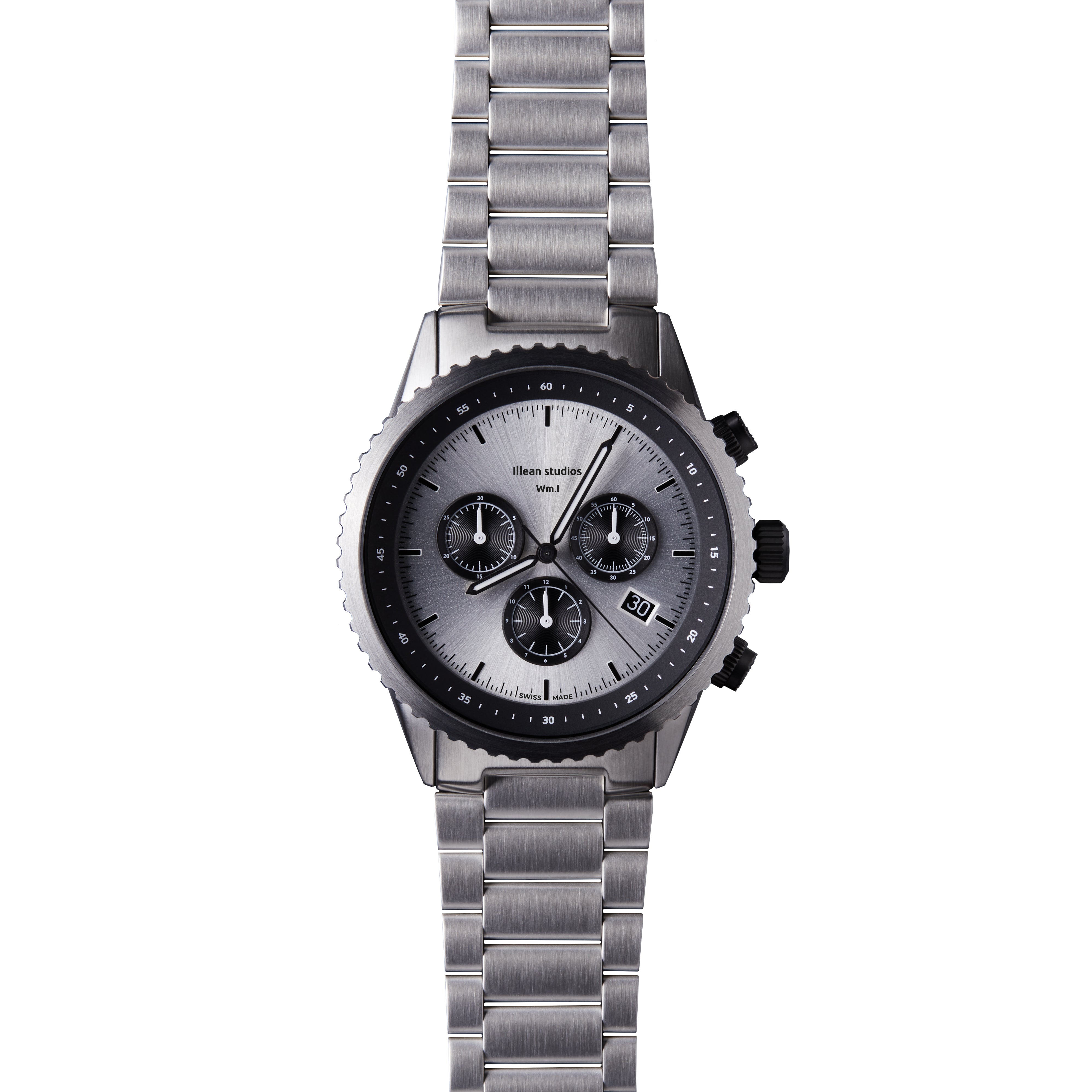 Orologio San Siro Watchmaker Milano WM.0SS.02, Cassa 41mm, Quadrante Sunray Nero, Cinturino Pelle E Nylon, 5 ATM - 2
